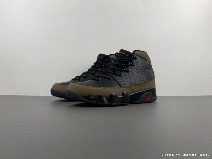 Official Maikesneakers Olive 9 HV4794-030 Jordan Air 0715